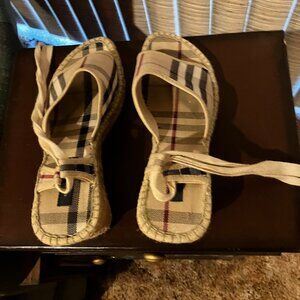 Burberry Sandles (Espadrilles)